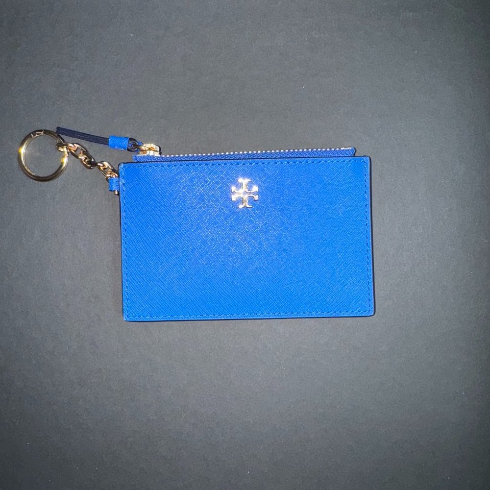 Tory Burch Card Case Key Ring